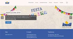 Desktop Screenshot of inedi.com.br
